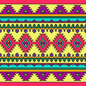 Artwork thumbnail, Aztec pattern by edleon
