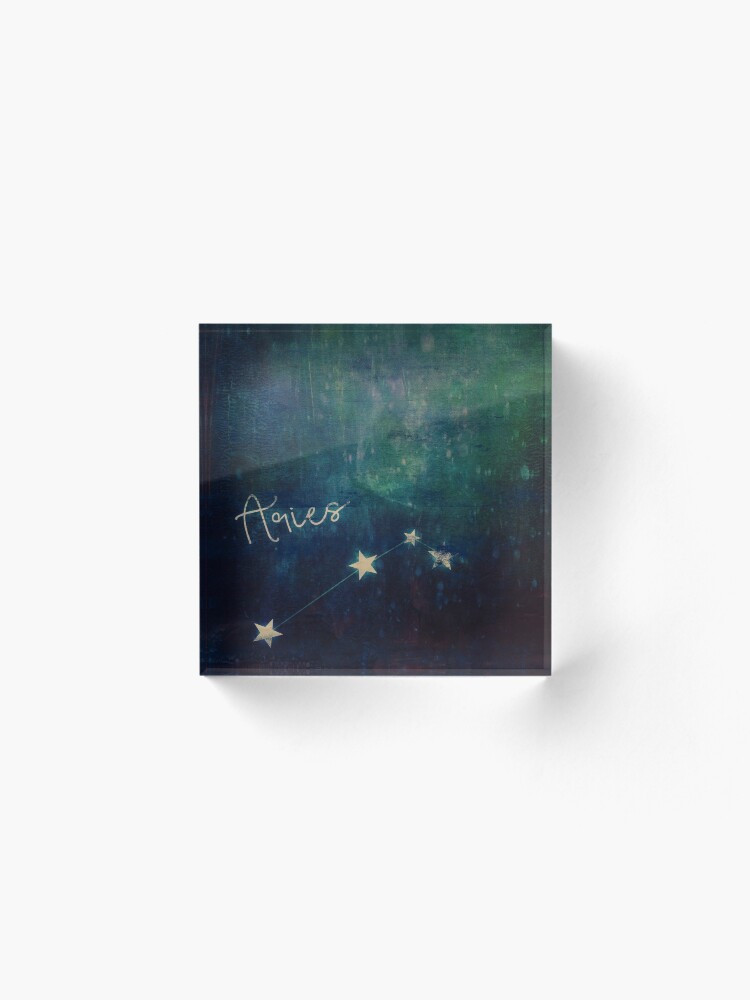 Alternate view of Aries Acrylic Block