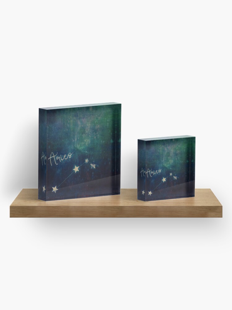 Alternate view of Aries Acrylic Block