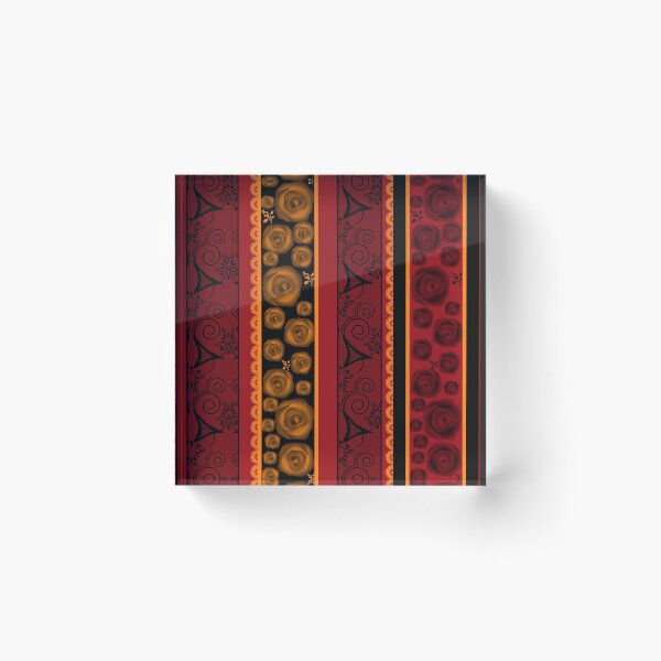 Item preview, Seamless striped texture, art design,red, brown,yellow, black, striped designed and sold by fuzzyfox.