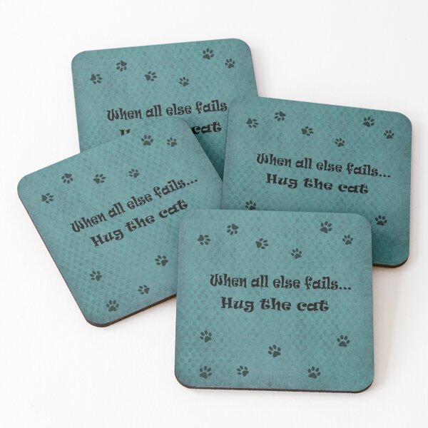 Item preview, When all else fails...Hug the cat designed and sold by Frankie Cat Photography.