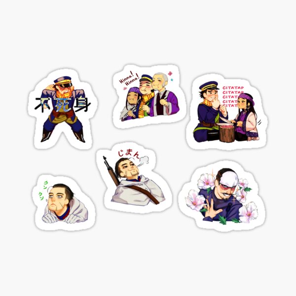 Golden Kamuy Sticker Set Sticker