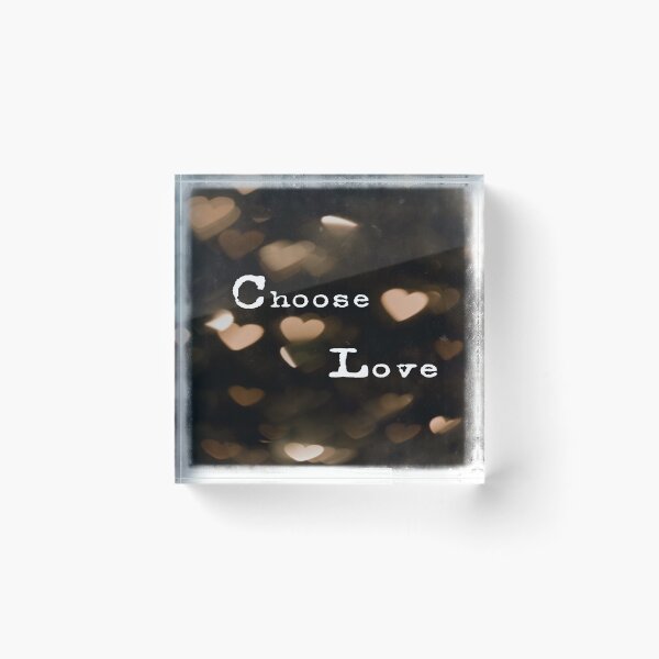 Artikelvorschau, Typography - Choose Love entworfen und verkauft von Elizabeth Thomas Photography.