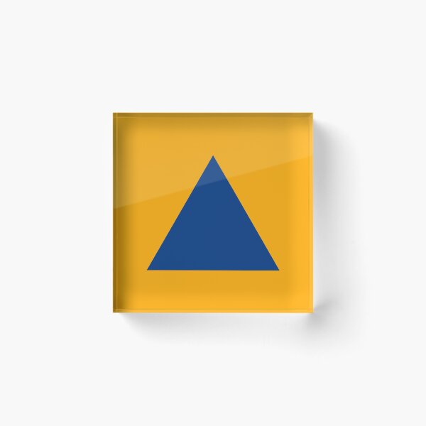 Item preview, International Sign of Civil Defense (Square) designed and sold by abbeyz71.