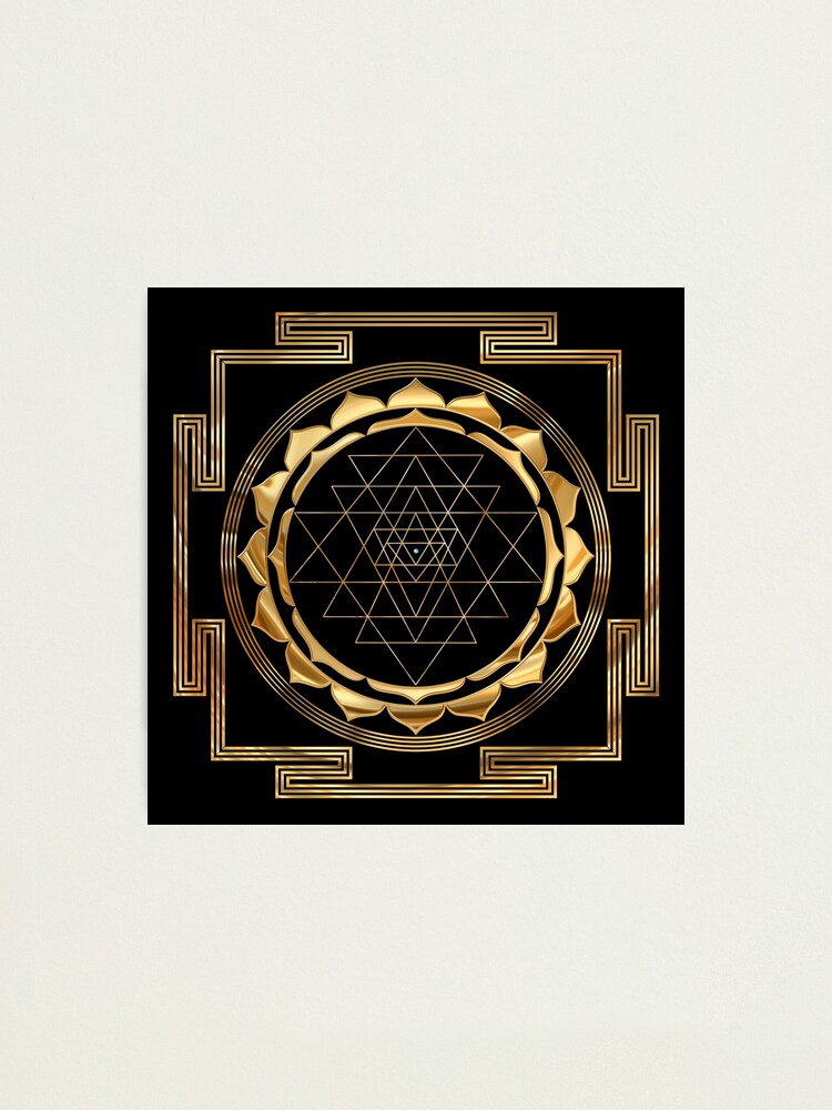 Anciently Sri Yantra Small, Shri Yantra Small