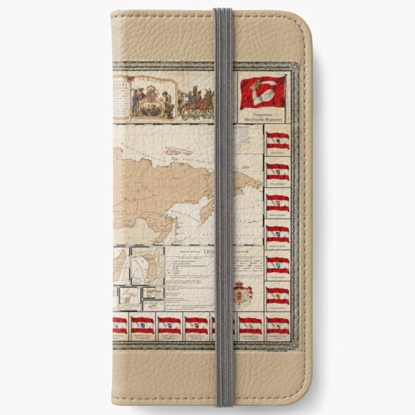Map and Flag Chart of the Commonwealth iPhone Wallet