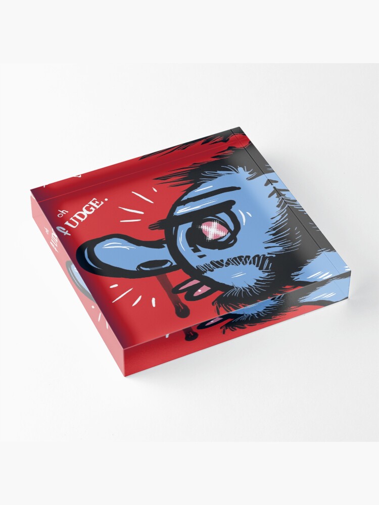 Thumbnail 3 of 5, Acrylic Block, Oh Fudge. designed and sold by Craig Medeiros.