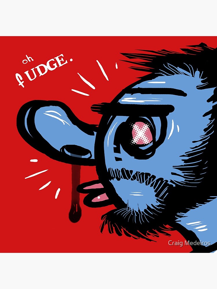 Thumbnail 5 of 5, Acrylic Block, Oh Fudge. designed and sold by Craig Medeiros.