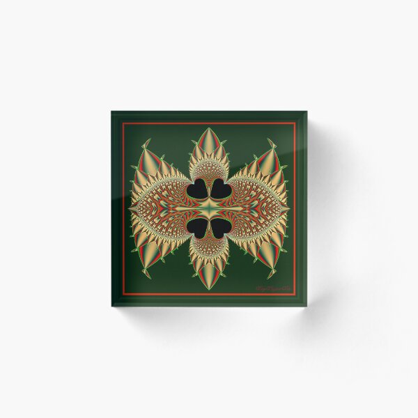 Iterated Phoenix Acrylic Block