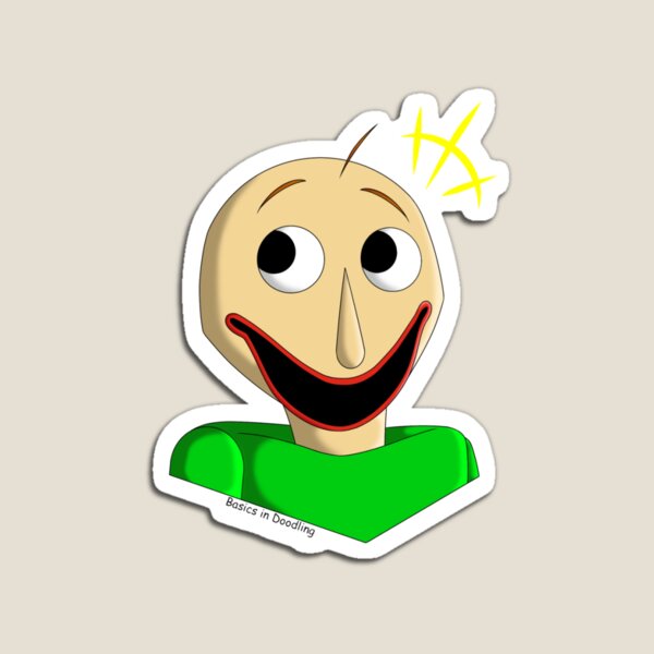 Baldi Home Living Redbubble - baldi basics monster school of horror the reunion roblox youtube