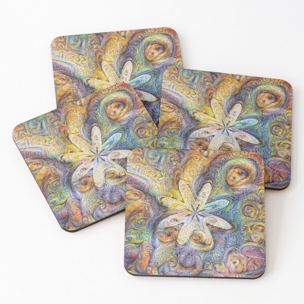 Item preview, Eight armed starfish #DeepDream designed and sold by blackhalt.