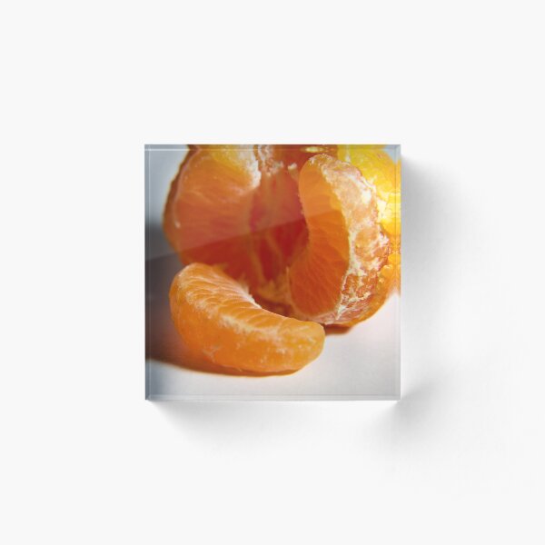 Mandarin take two Acrylic Block