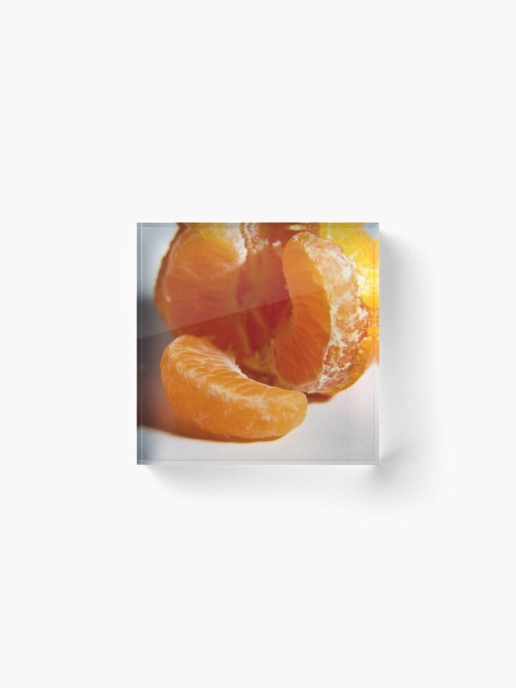 Alternate view of Mandarin take two Acrylic Block