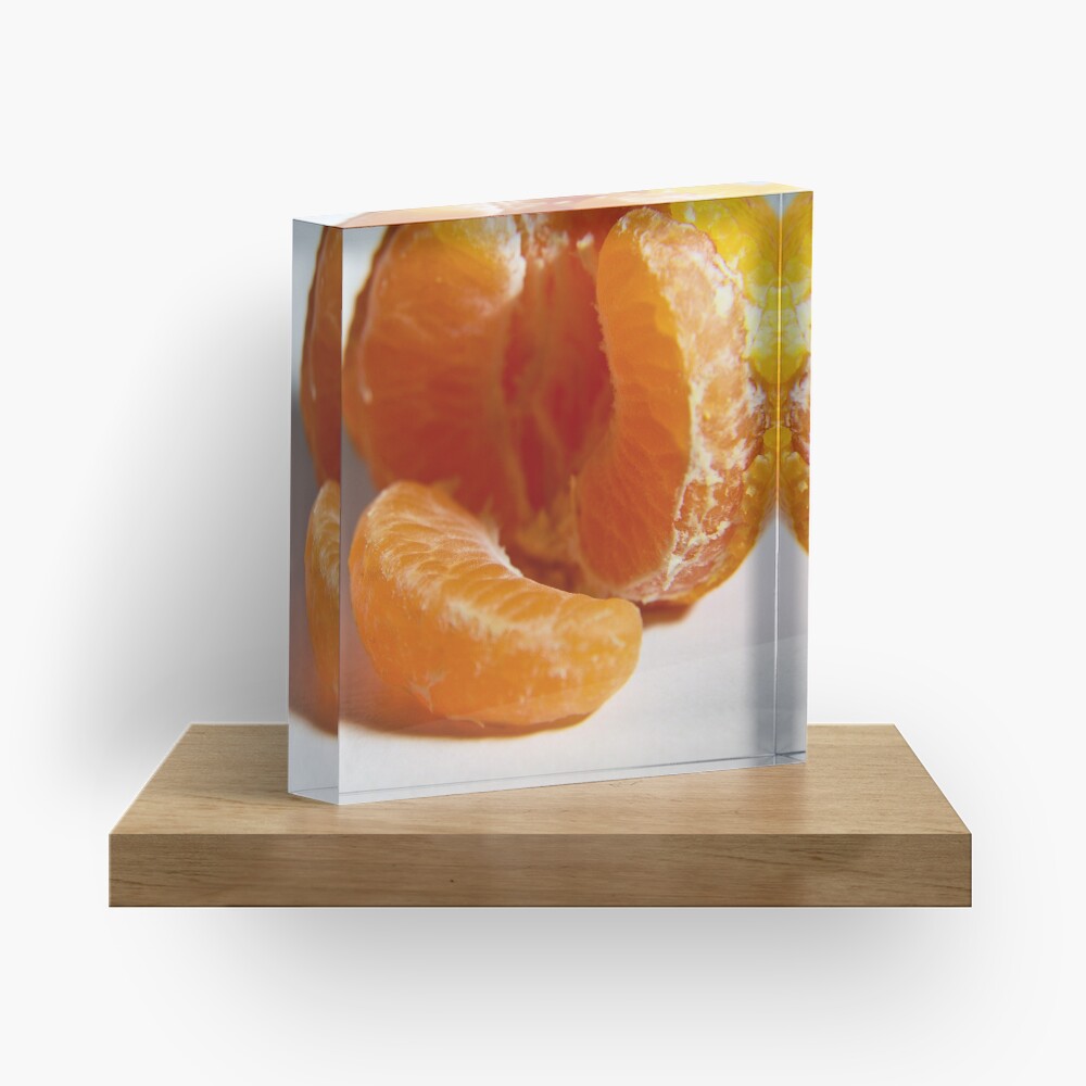 Mandarin take two Acrylic Block