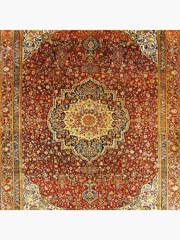Khorasan Antique Persian Carpet Print by bragova