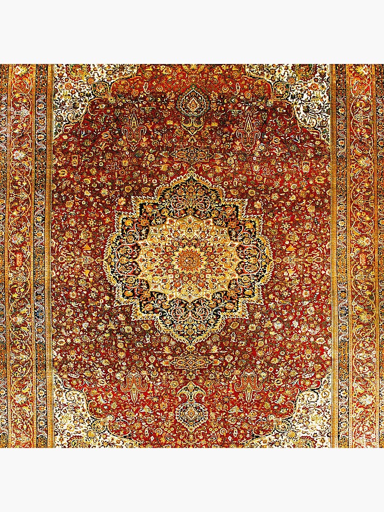 Khorasan Antique Persian Carpet Print by bragova