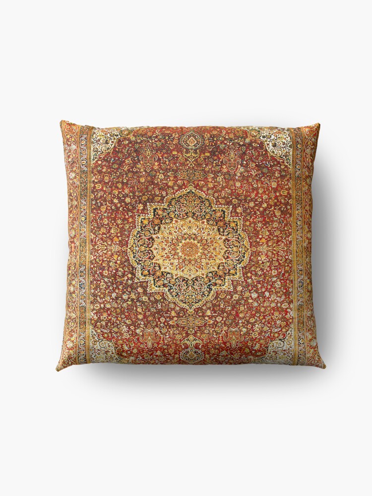 Alternate view of Khorasan Antique Persian Carpet Print Floor Pillow