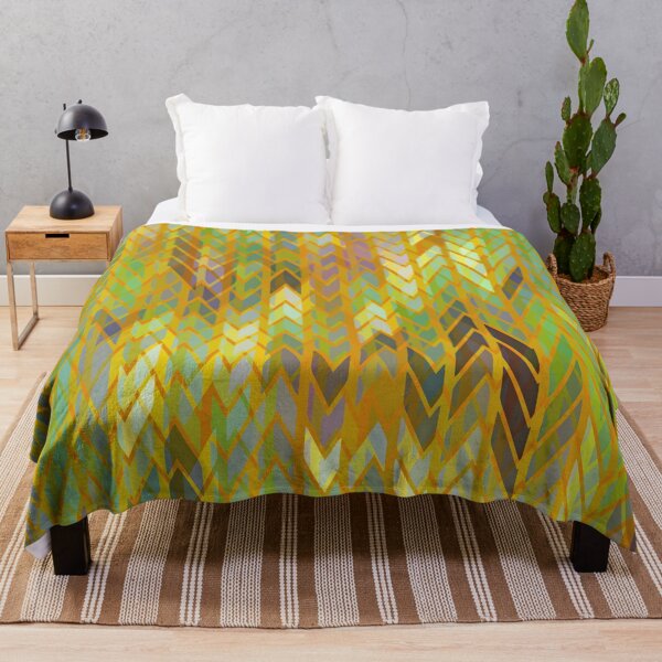 Item preview, Green Chevron Plaid designed and sold by Ruth Palmer.