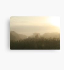connecting land and air Canvas Print