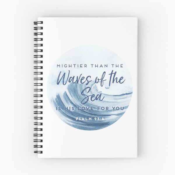 Item preview, Psalm 93:4 - "Waves of the Sea" designed and sold by 30Pieces.
