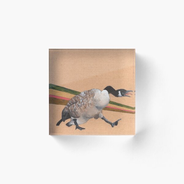Canadian Goose Acrylic Block