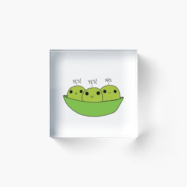 Pod Pessimist Acrylic Block