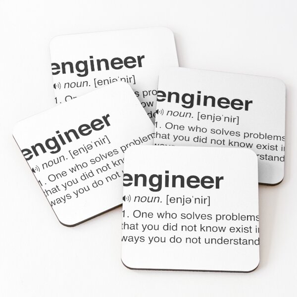 Item preview, Funny Engineer Definition designed and sold by careers.