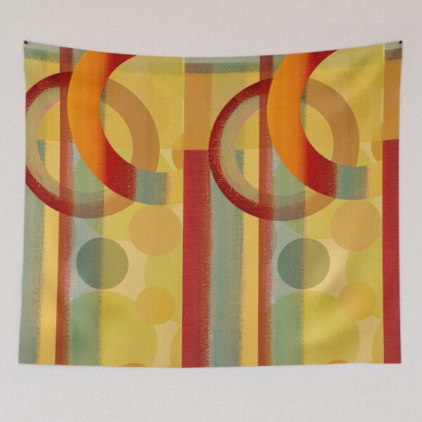 Item preview, Red Ring And Balls II designed and sold by Ruth Palmer.