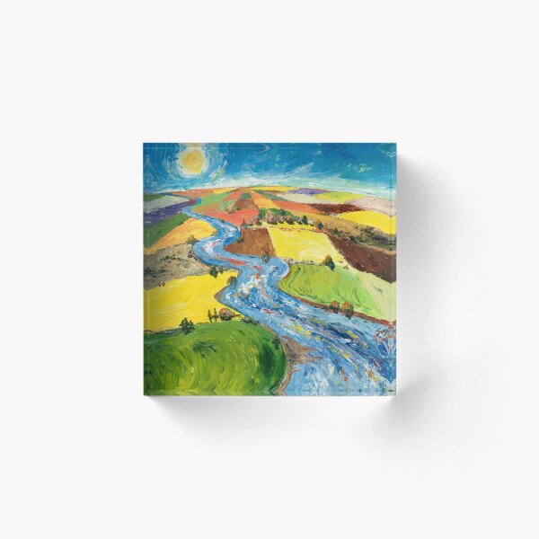 Country Acrylic Block