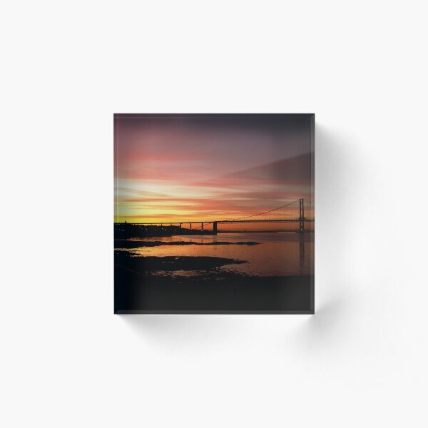 Fire in the Sky Acrylic Block