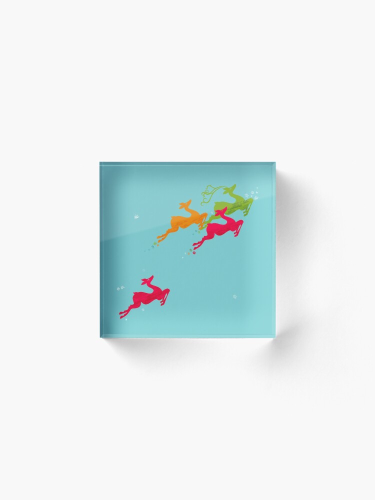 Alternate view of Winer Deer Acrylic Block
