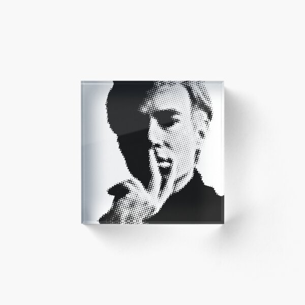 Andy Warhol Acrylic Block