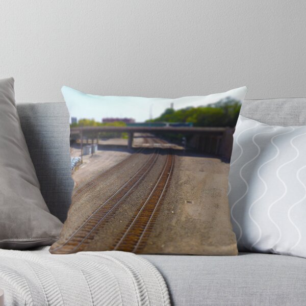 Item preview, Railroad Tracks, Kansas City Tilt-Shift designed and sold by PhotosByTrish.