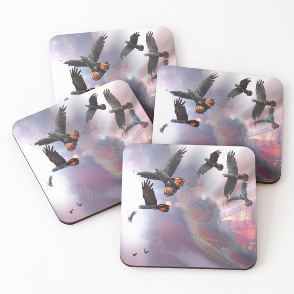 Item preview, Red Tails In Flight designed and sold by Sunshiine - Wendy Slee.