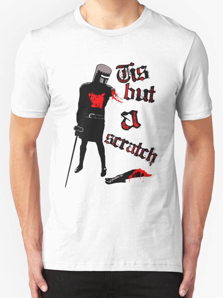 monty python tis but a scratch t shirt