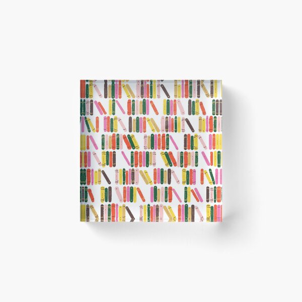 Bookworm Acrylic Block