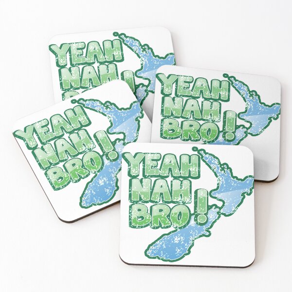 Item preview, Yeah Nah bro Kiwi New Zealand funny saying designed and sold by jazzydevil.