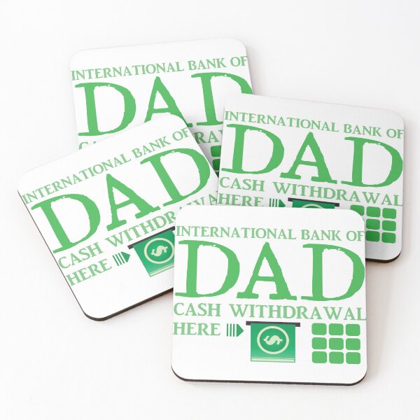 Item preview, The international BANK OF DAD cash withdrawal here with ATM CASH MONEY designed and sold by jazzydevil.