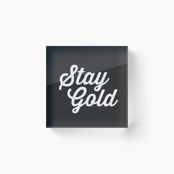 Item preview, Stay Gold designed and sold by Sara Ellen Thomas.