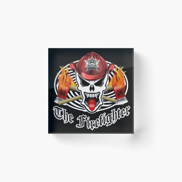Item preview, Fire Fighter Skull 2.3 designed and sold by sdesiata.