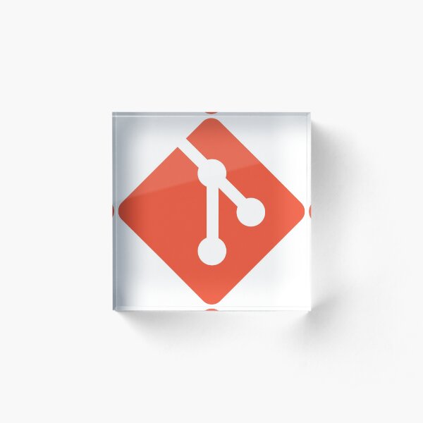 Git Acrylic Block