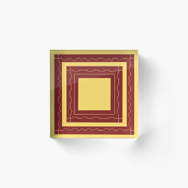 Cullen's Coat Pattern Acrylic Block