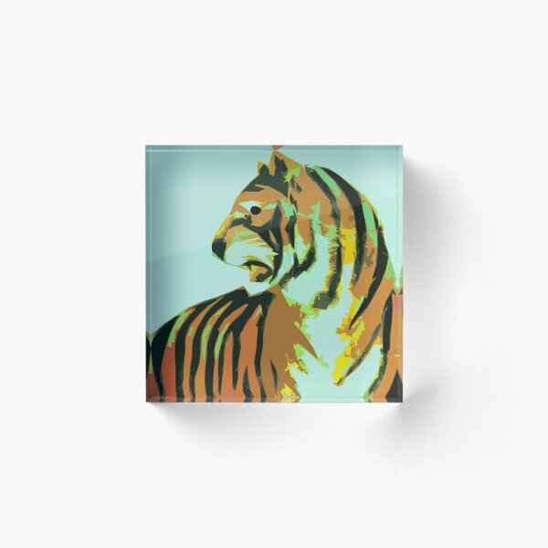 Artikelvorschau, Abstract Tiger entworfen und verkauft von Rob Hopper | RoboRob001.