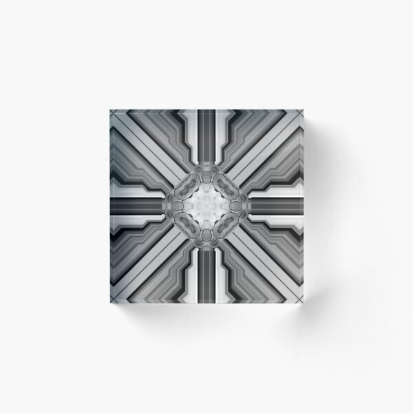 Item preview, Black and White Kaleidoscope, Mandala, Chakra designed and sold by deleas.