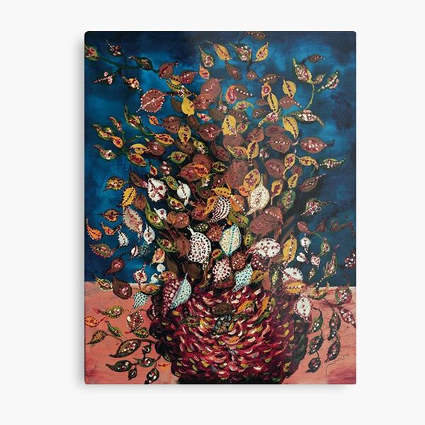 Le Bouquet de Feuilles - Seraphine Louis - Favourite Artists Collection Metal Print