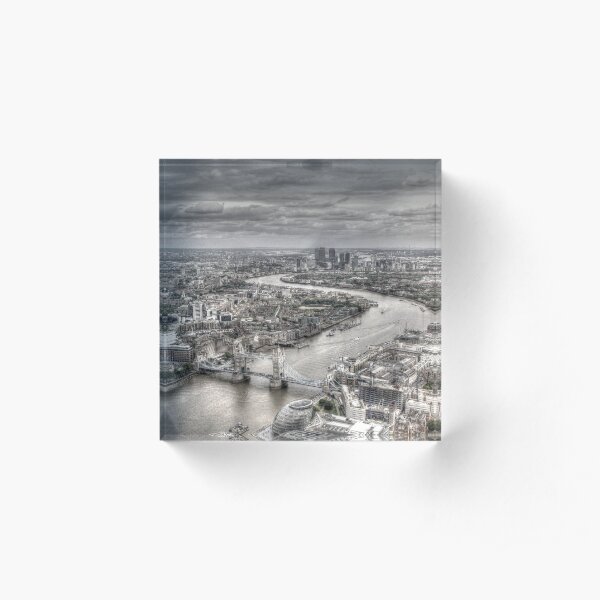 London from Above Acrylic Block