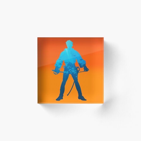 Live Fast. Die Young. Acrylic Block