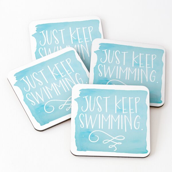Item preview, Just Keep Swimming designed and sold by sferyn.