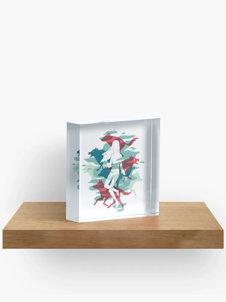 Thumbnail 2 of 5, Acrylic Block, Wolves designed and sold by Reno Nogaj.