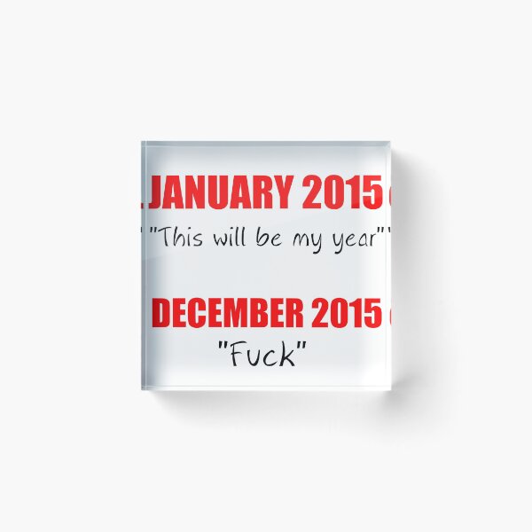 Item preview, JANUARY 2015 "THIS WILL BE MY YEAR" designed and sold by Divertions.
